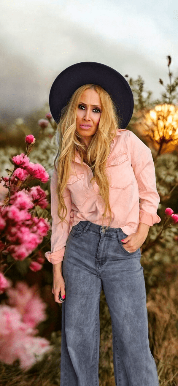 CAMISA WESTERN PINK - Imagen 3